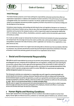 Code of Conduct TSS