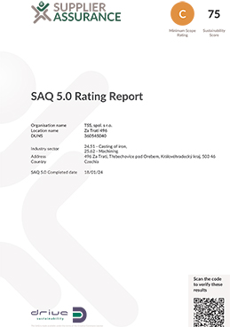 SAQ 5.0 Rating Report